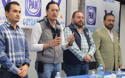 Inauguración del Curso Electoral en Coyoacán
