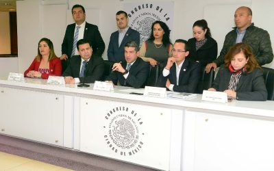Conferencia de Prensa con el GPPAN en el Congreso CDMX