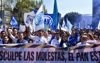 Protesta en contra de la Ley Infonavit